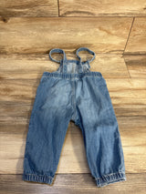 Baby Gap Denim Overalls Blue sz 12-18m