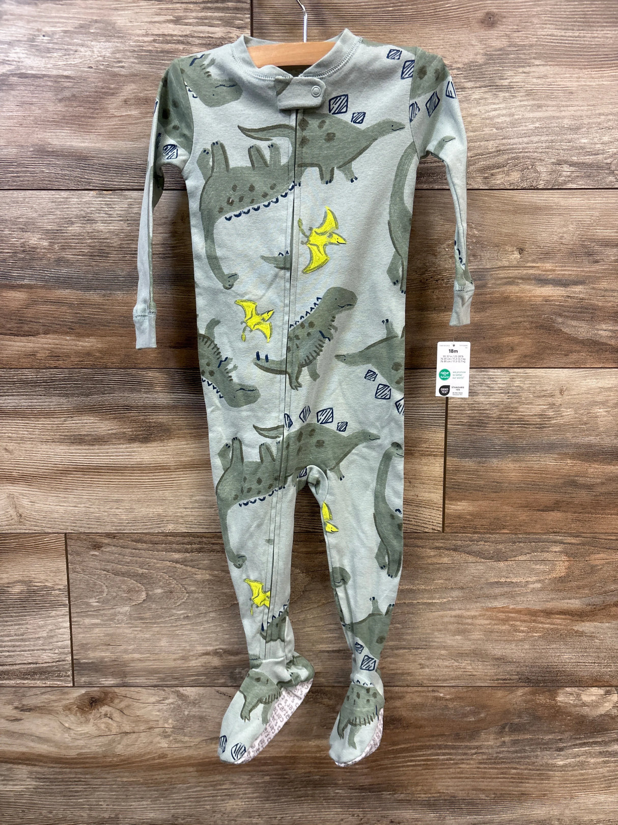 NEW Just One You Dinosaur Sleeper Green sz 18m