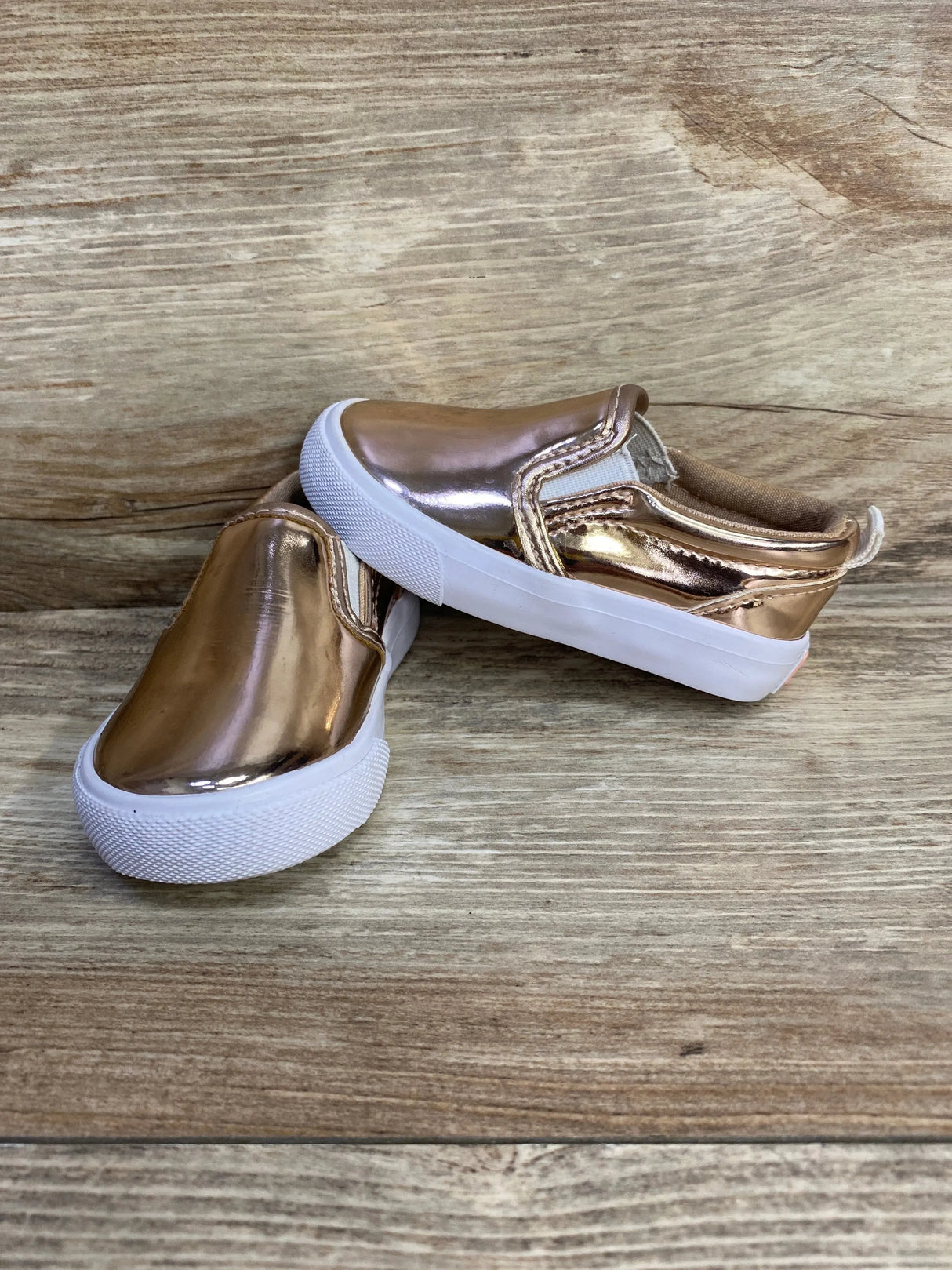 Crazy 8 Rose Gold Slip On Shoes sz 5c