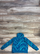 Jordan Pattern Pull Over Hoodie Blue sz 4T