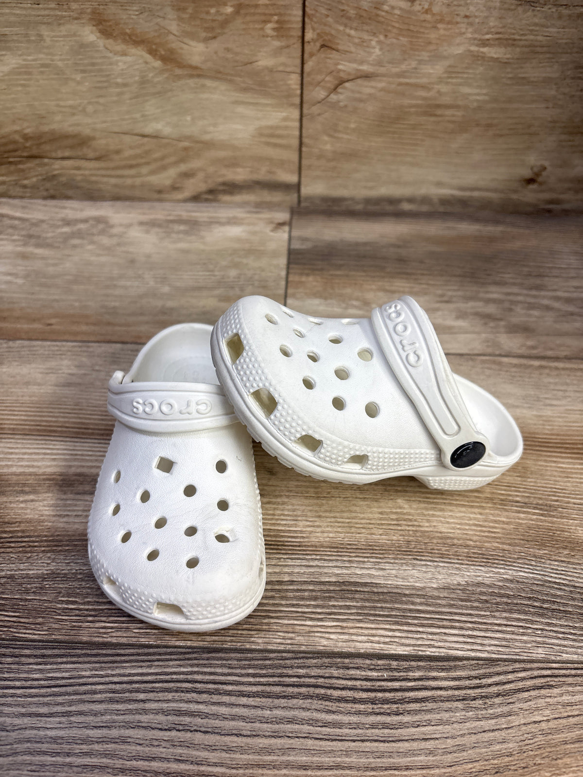 Crocs Classic Clogs White sz 8c