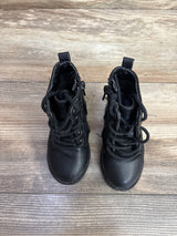 Sugar Faux Leather Butterfly Boots Black sz 5c