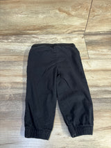 Jumping Beans Drawstring Joggers Black sz 18m
