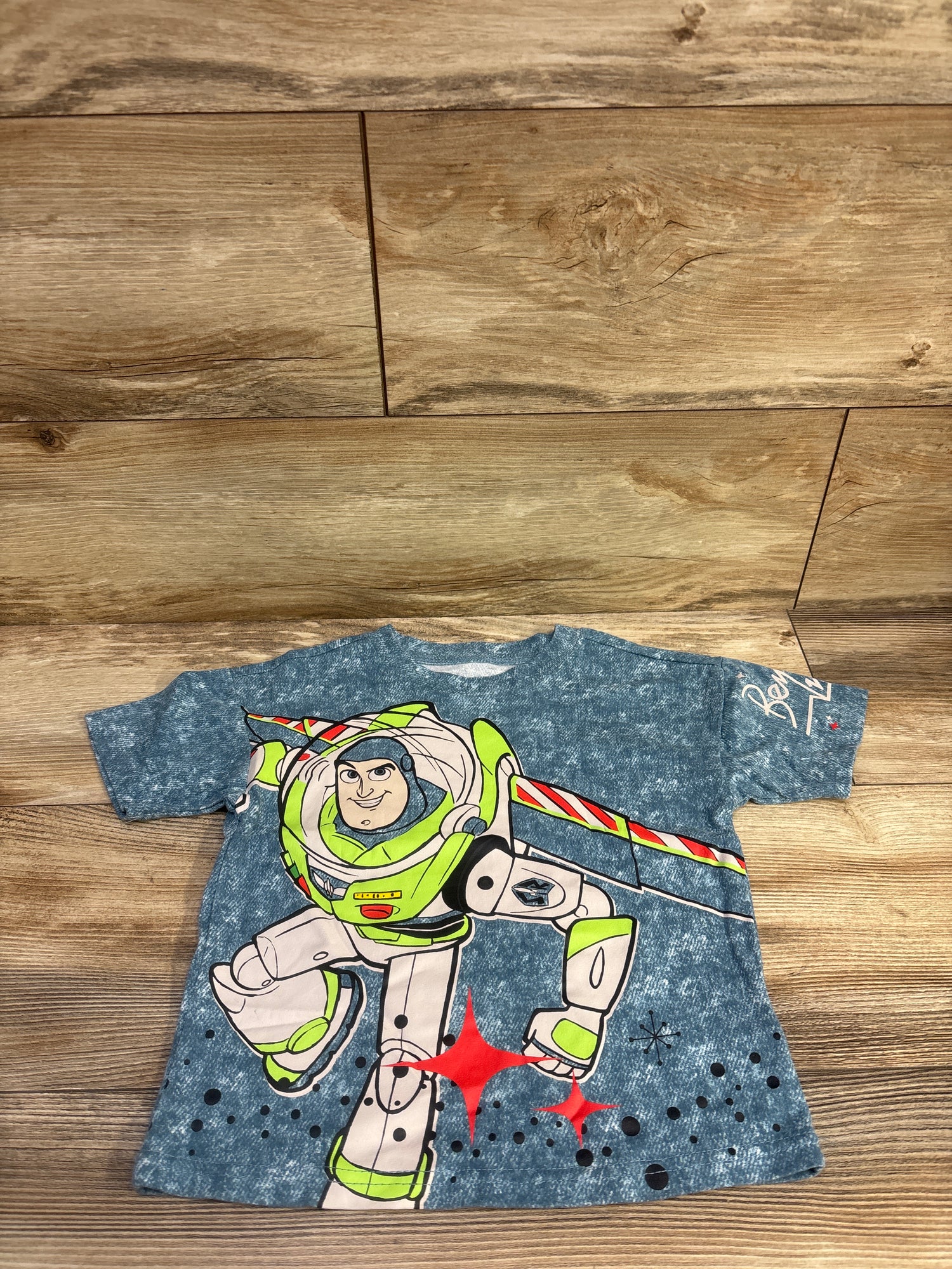 Disney Pixar Toy Story Shirt Blue sz 3T