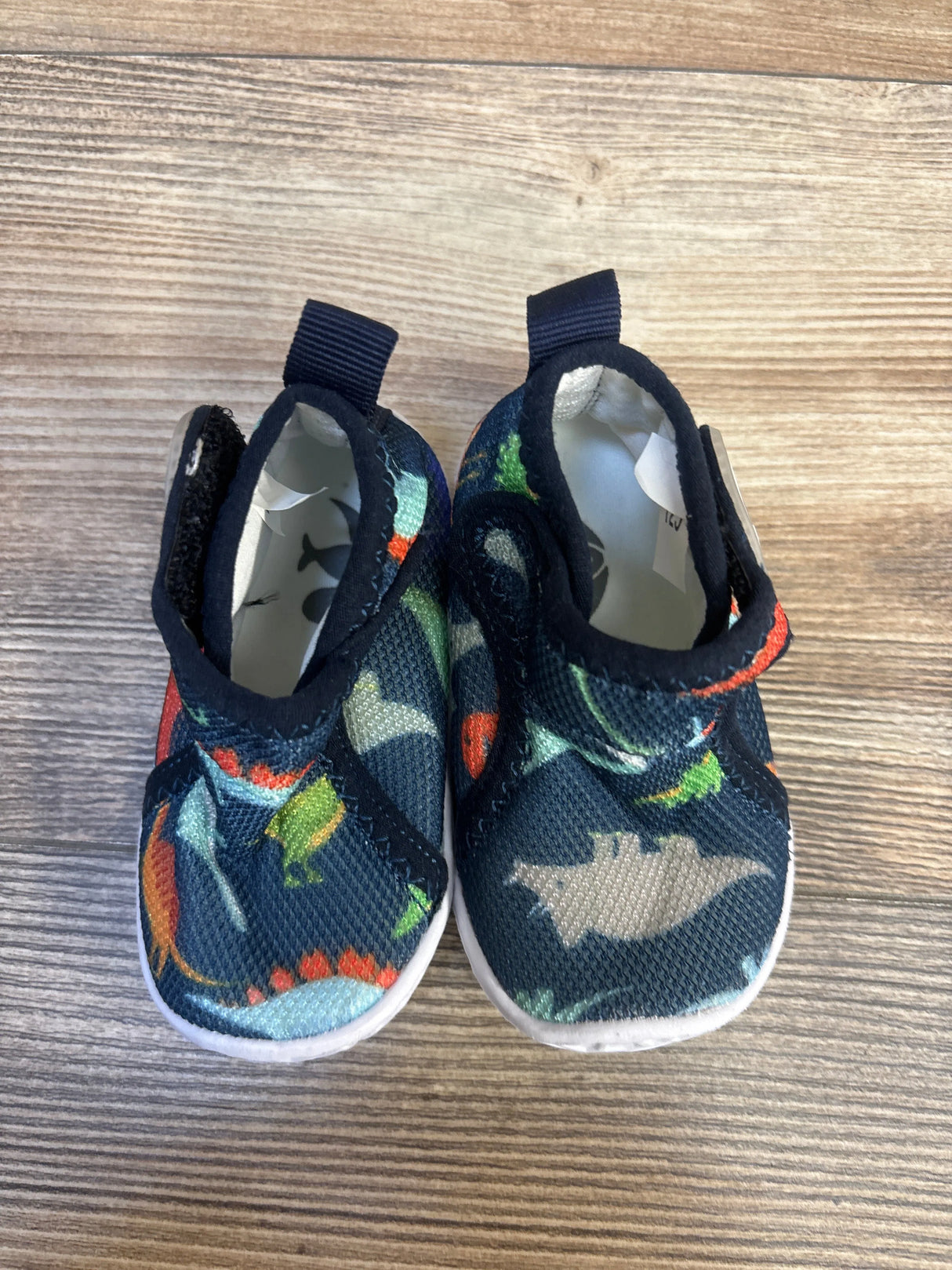 FEETCITY Barefoot Water Shoes Dinosaur Navy sz 4c