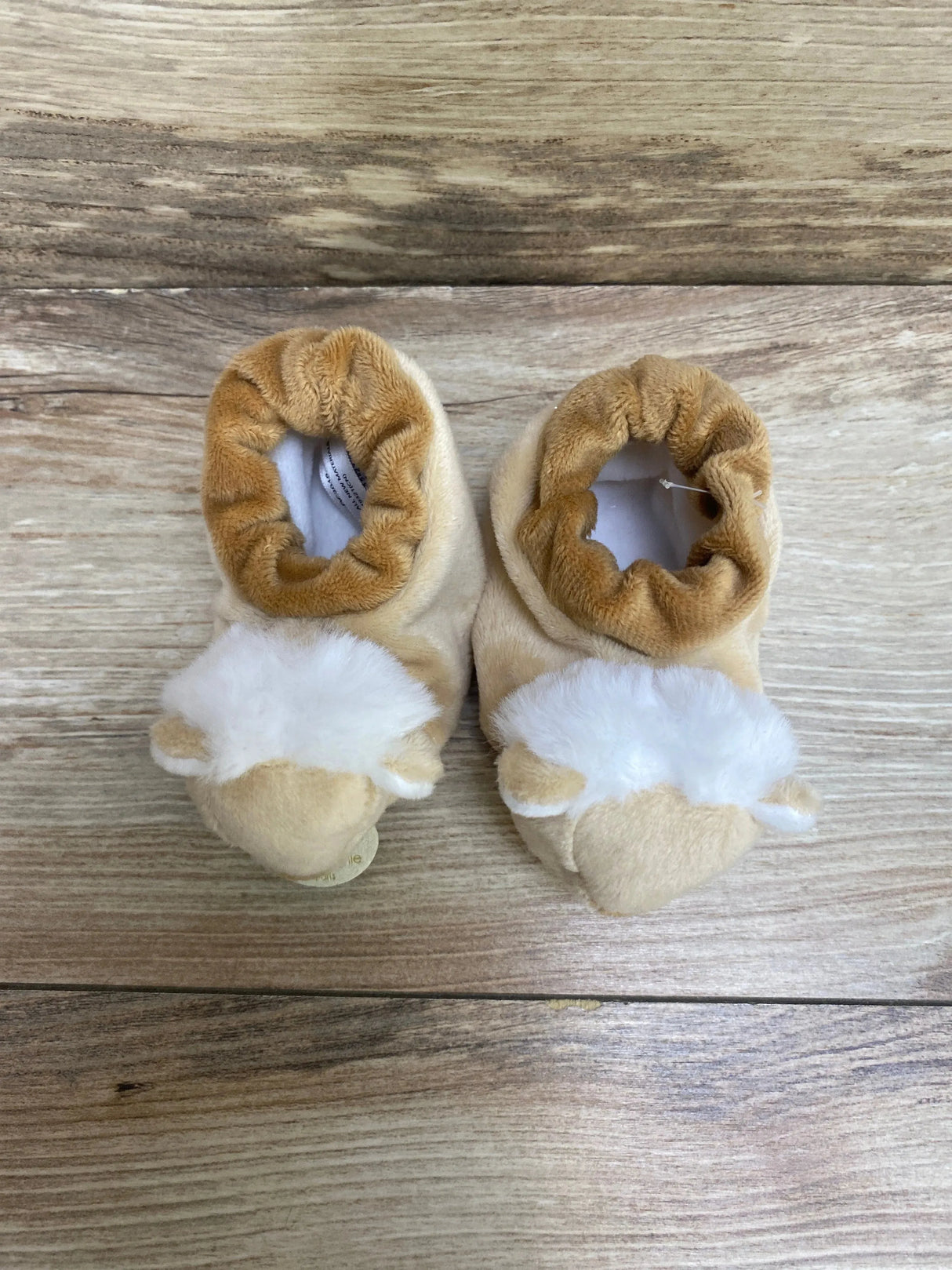 Doudou Et Compagnie Lion Booties Brown sz 0-3m