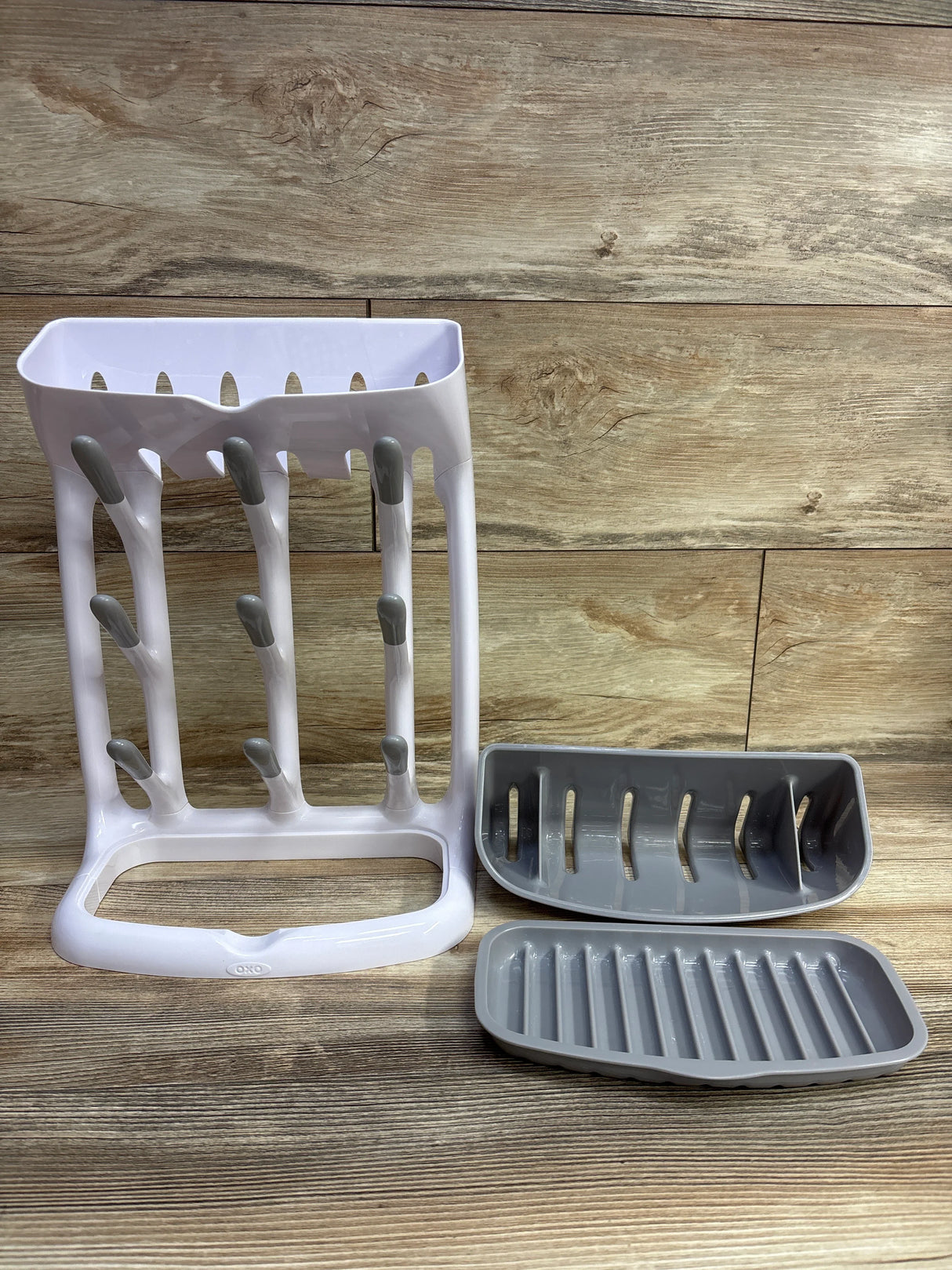 Oxo Bottle Drying Rack White/Grey