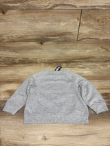 NEW Oshkosh Pullover Sweatshirt Grey sz 2T