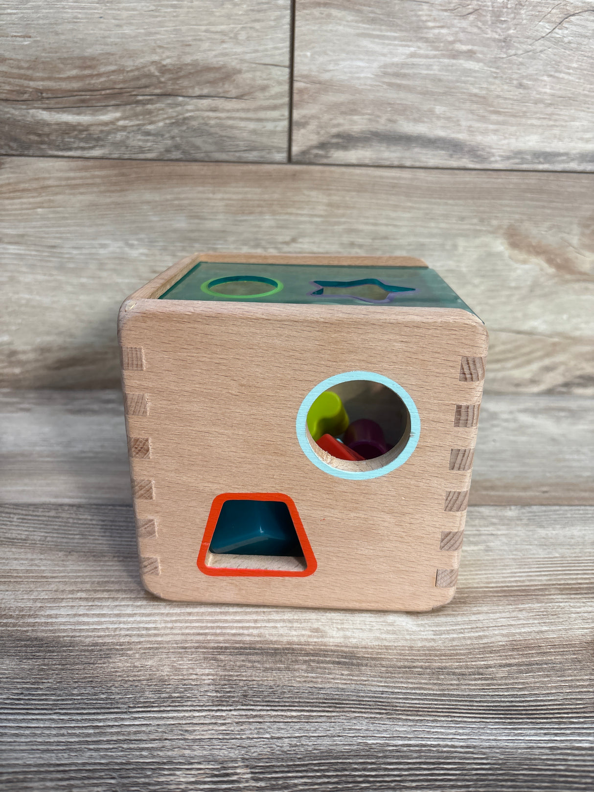 B. Toys Wonder Cube, Wooden Shape Sorter