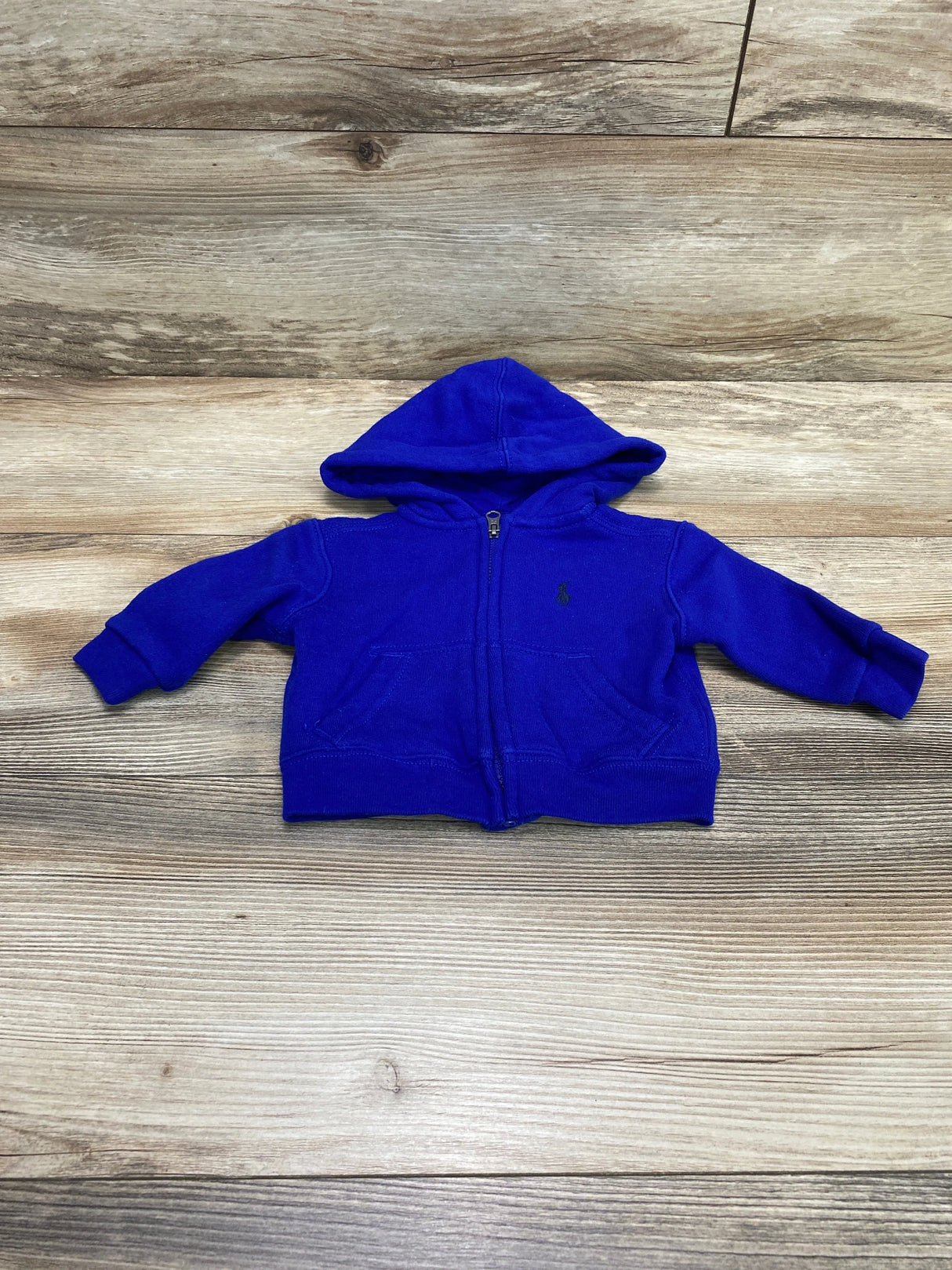 Ralph Lauren Full-Zip Hoodie Blue sz 3m