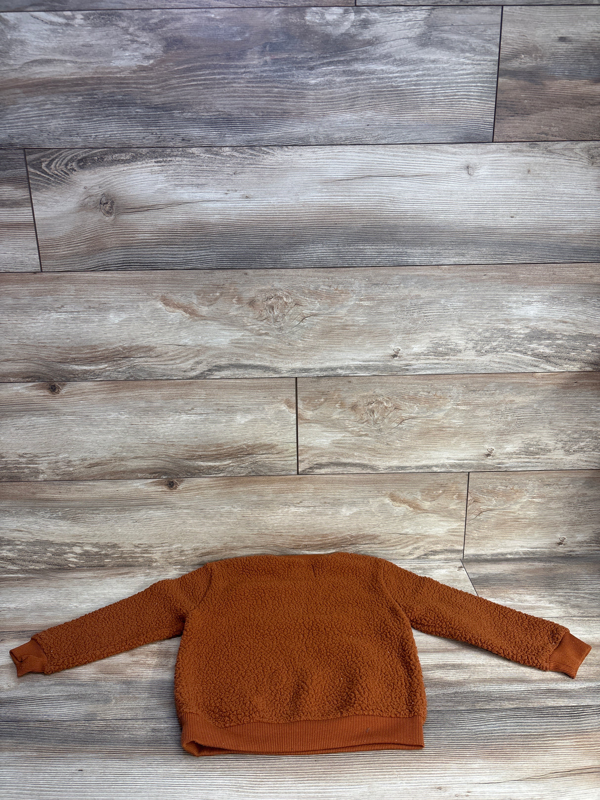 Old Navy Sherpa Pocket Sweatshirt Brown sz 5T