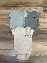 Nike 3pk Bodysuits Grey sz Newborn