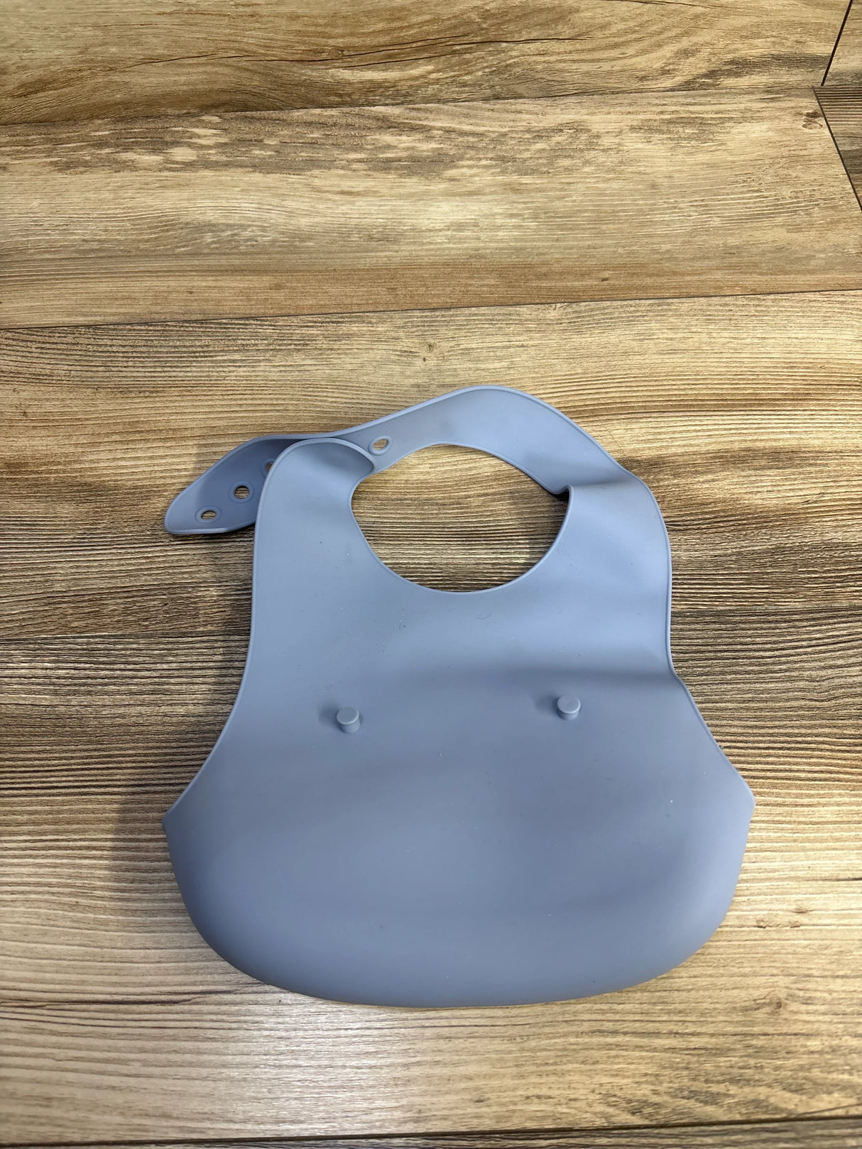 Bazzle Baby Silicone Bib with Food Catcher Blue