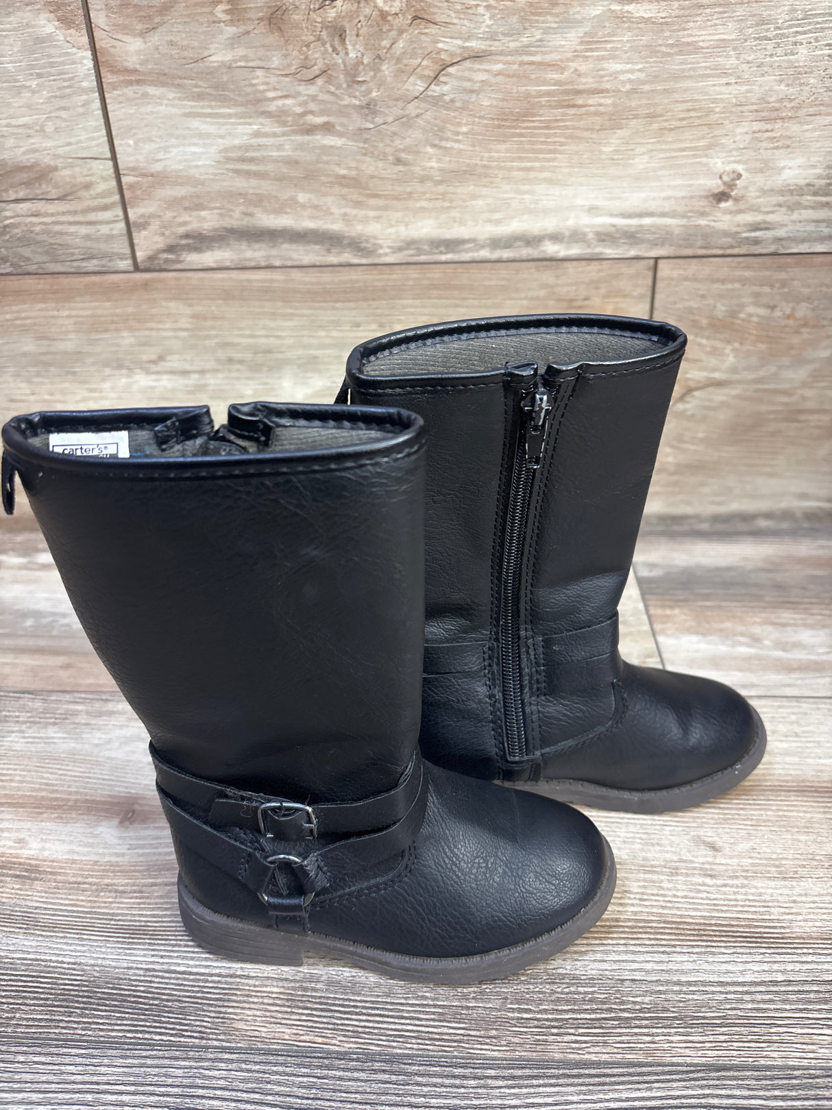 Carter's Cicily Riding Fashion Boots Black sz 8c