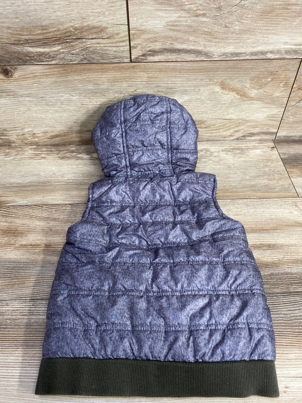 Tommy Bahama Full Zip Puffer Vest Grey sz 3T
