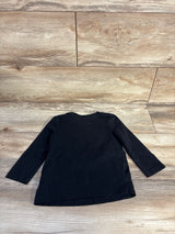 Cat & Jack Hey Boo! Shirt Black sz 2T