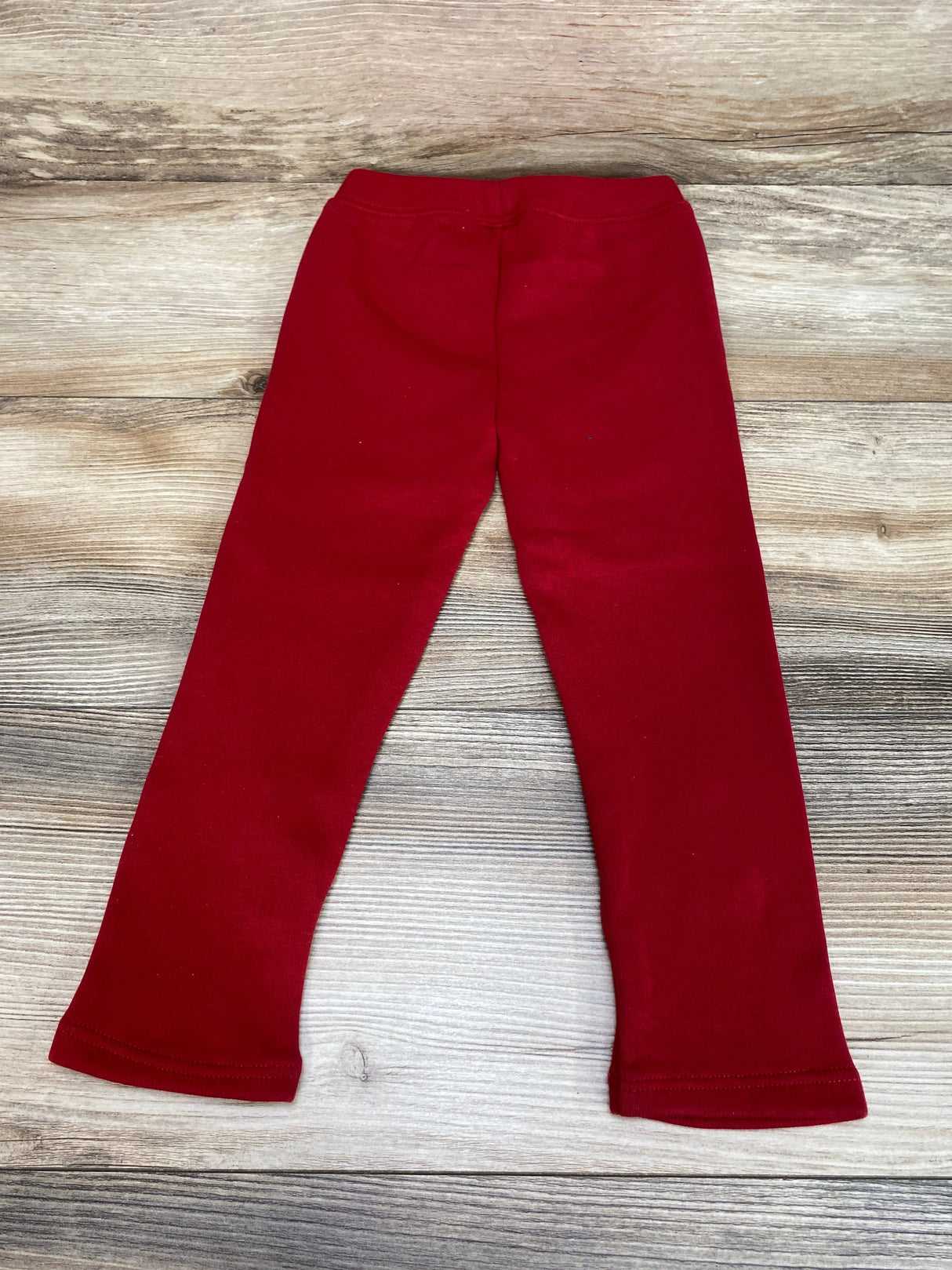 NEW Baby Gap Red Cozy Lined Leggings sz 3T