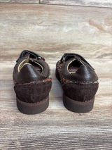 Armenian Shoes Suede Loafers Brown sz 11c