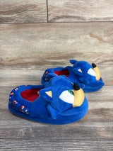 Sonic The Hedgehog Plush 3D Slippers Blue sz 11/12c