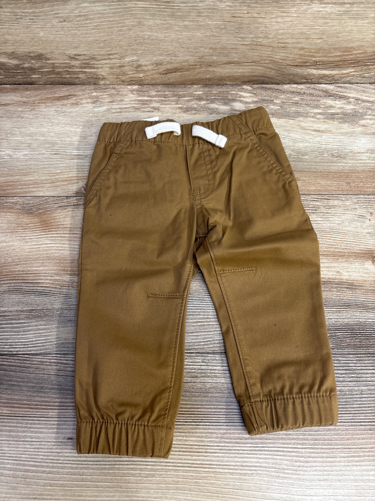 NEW Cat & Jack Joggers Tan sz 12m
