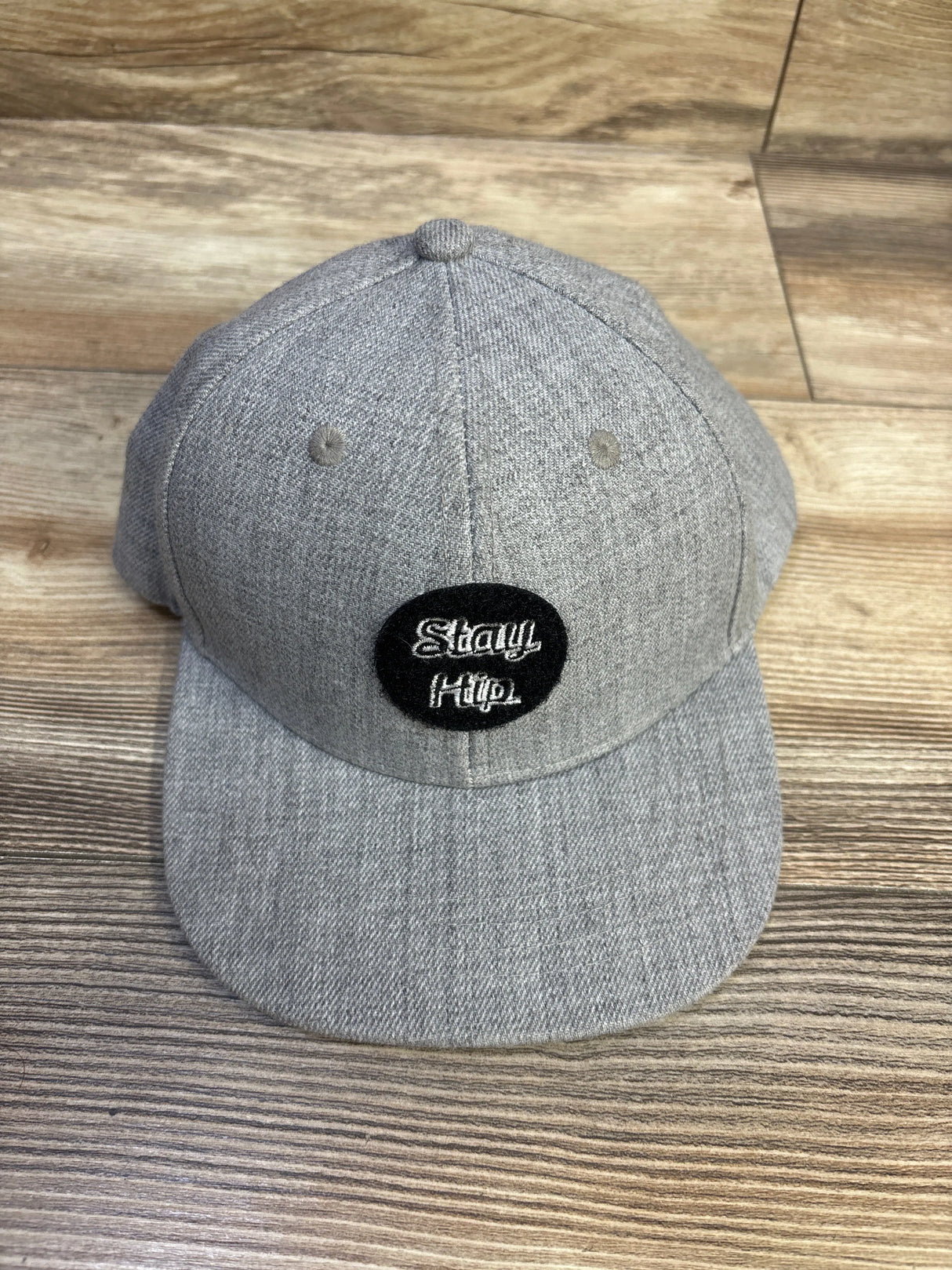 Jack & Winn Stay Hip Hat Grey sz 4/5T