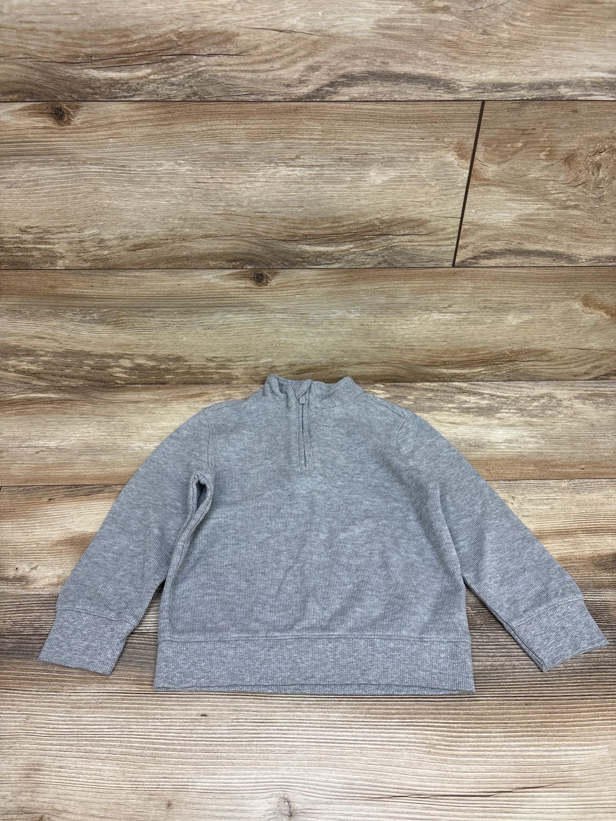 Old Navy Knit 1/4-Zip Sweatshirt Grey sz 4T
