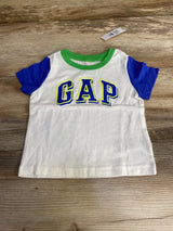 NEW Baby Gap Logo T-Shirt Blue sz 6-12m - Me n Mommy To Be