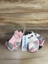 NEW Carter's 6pk Socks Pink sz 0-3m