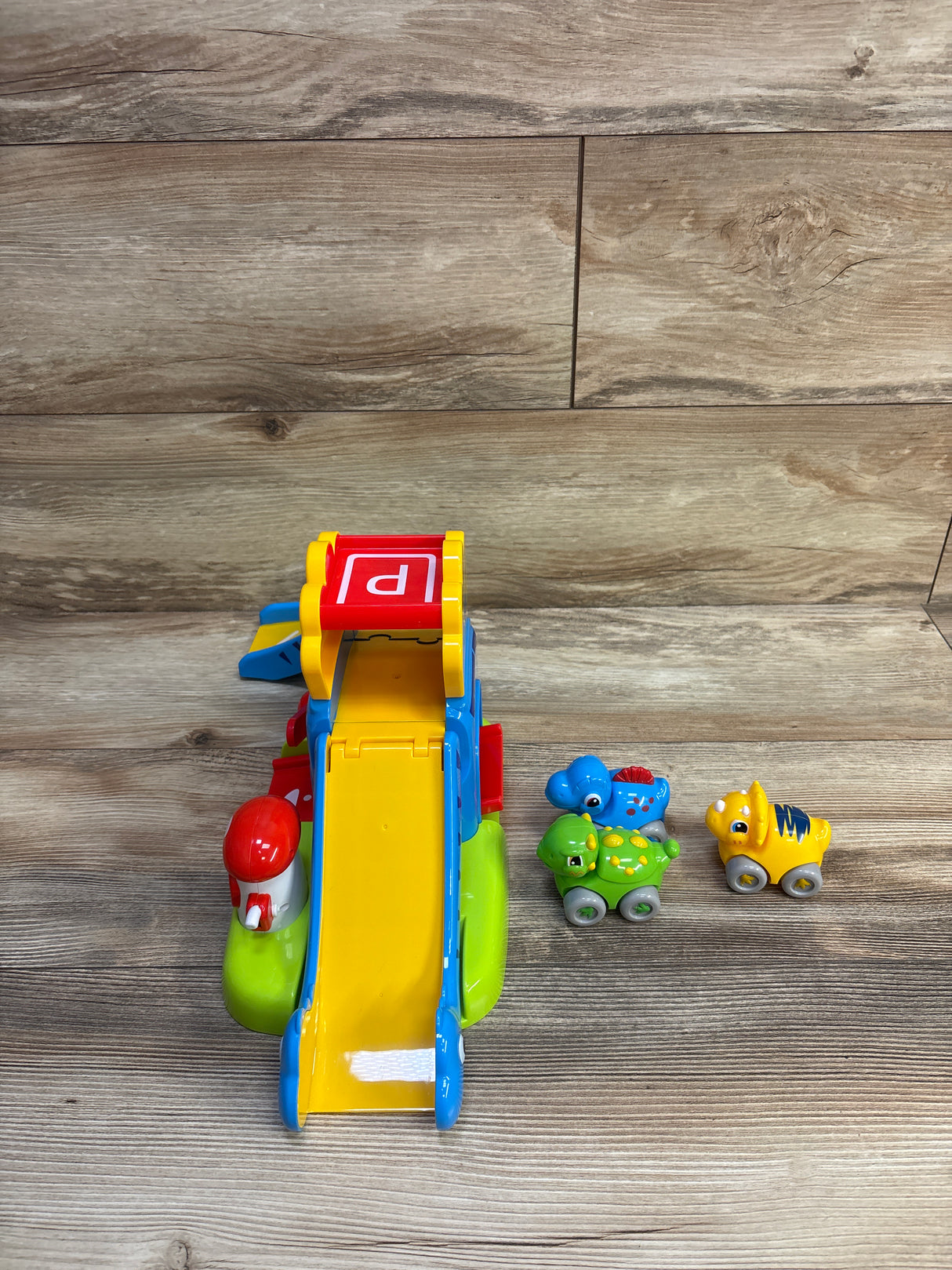 Marstone Dinosaur Slide with 3 Cars