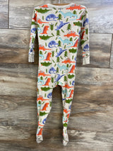 Old Navy Dino Sleeper Oatmeal sz 2T