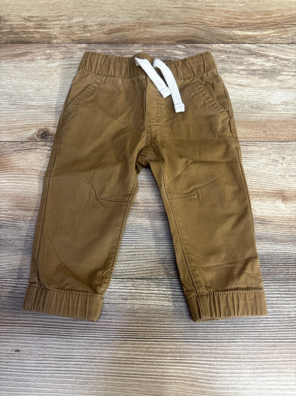 Cat & Jack Drawstring Jogger Pants Brown sz 12m - Me n Mommy To Be