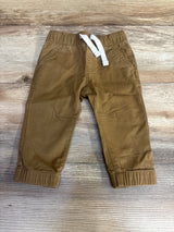 Cat & Jack Drawstring Jogger Pants Brown sz 12m - Me n Mommy To Be