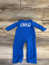 Cat & Jack 'New To The Crew' Coverall Blue sz 12m