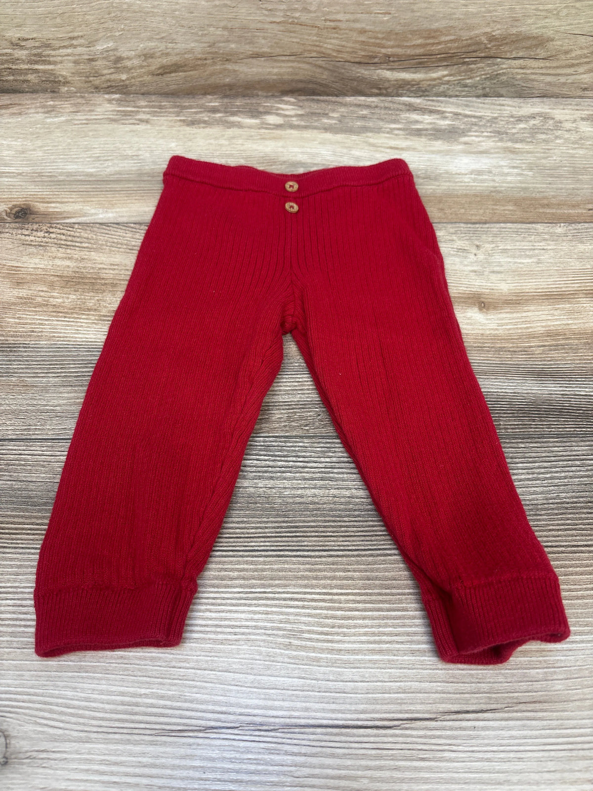 Carter's Ribbed Leggings Red sz 9m