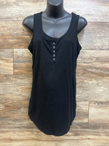 Isabel Maternity Nursing Tank Top Black sz Large