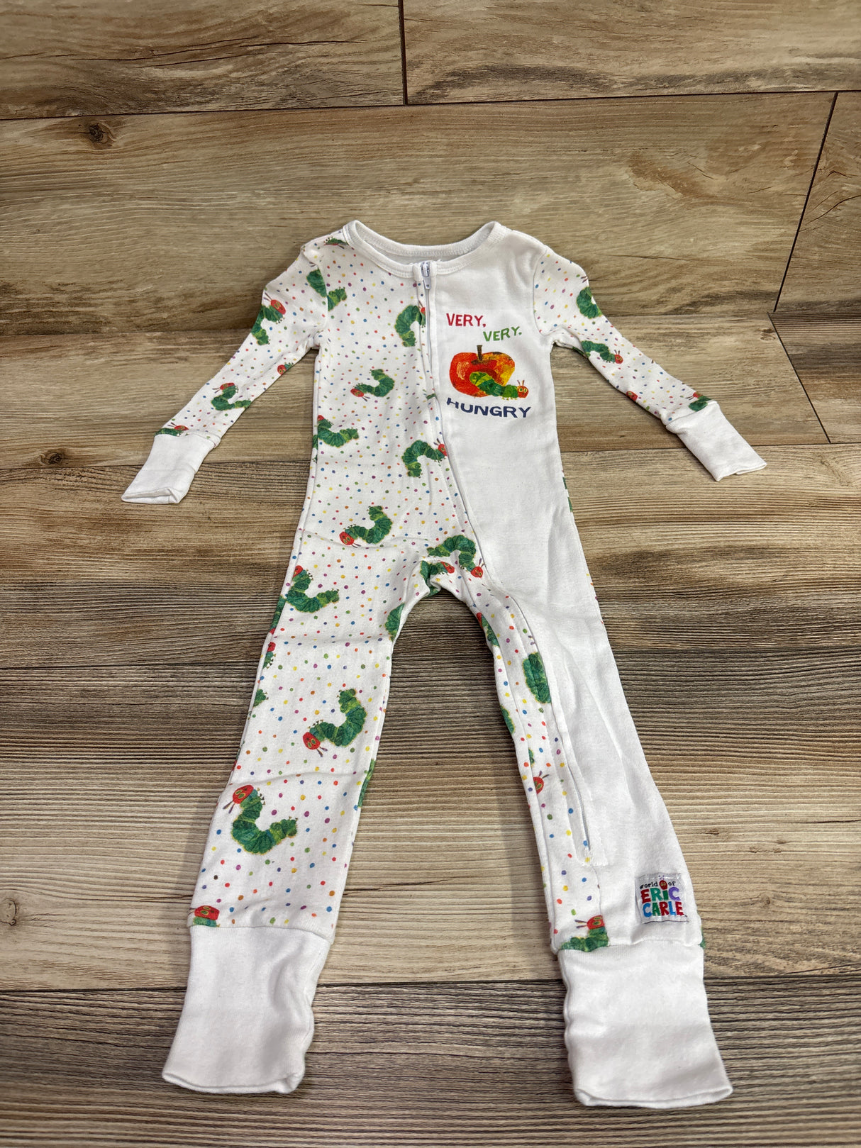 World Of Eric Carle The Very Hungry Caterpillar Sleeper White sz 18m