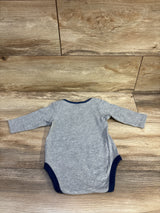 NFL Team Apparel Chargers Touch Down Bodysuit Grey sz 3-6m