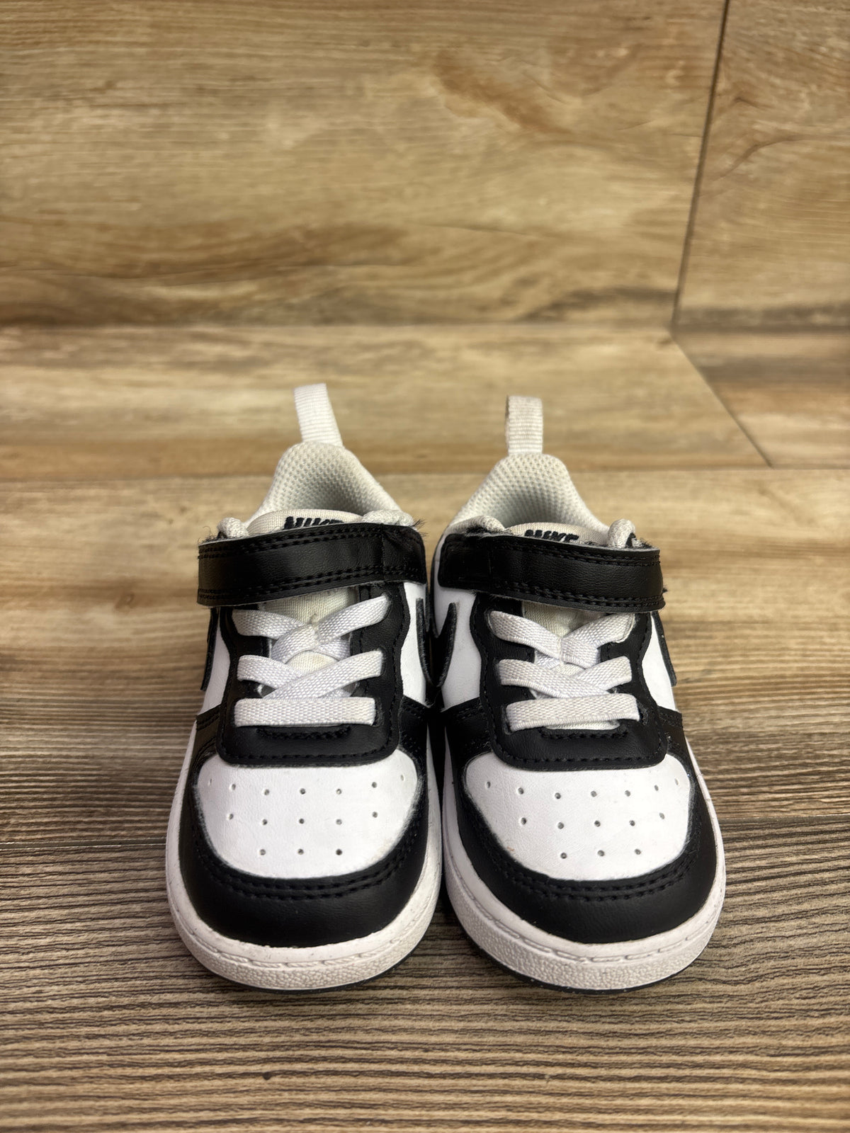 Nike Court Borough Low Recraft TD 'Black White' Sneakers sz 5c
