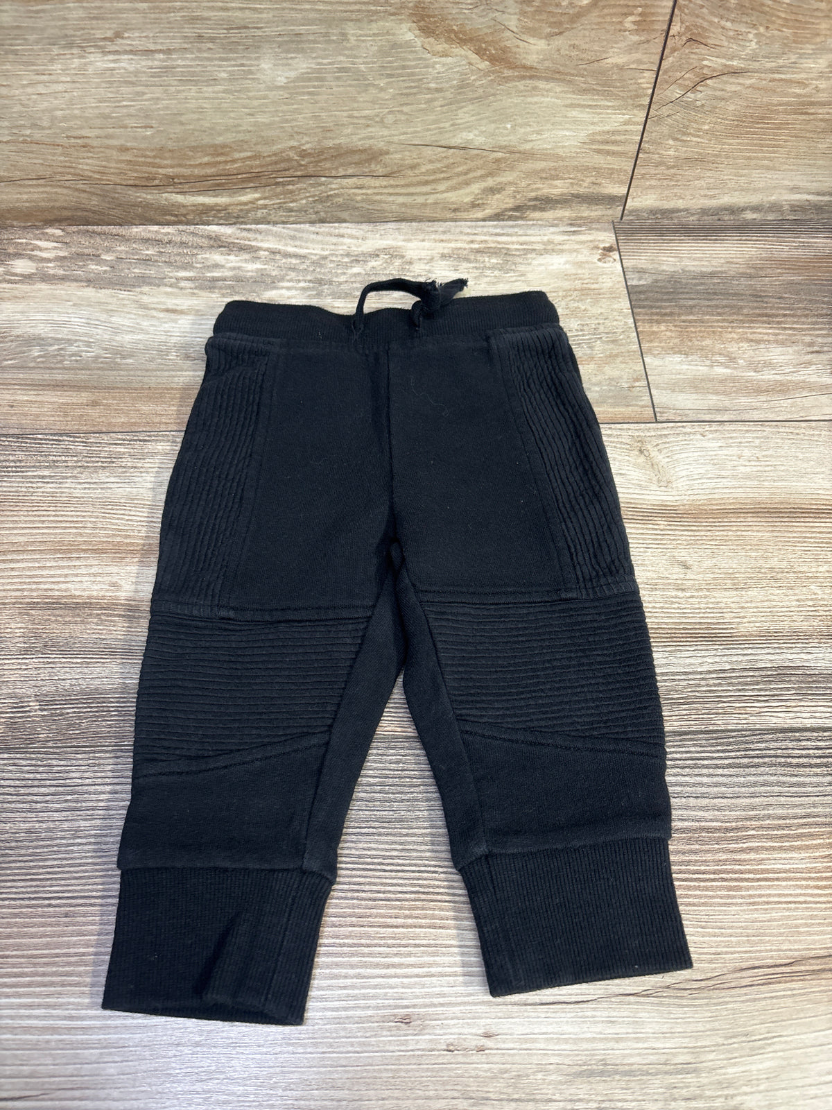 Art Class Moto Drawstring Joggers Black sz 12m