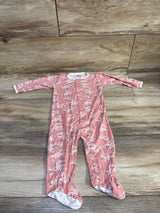 Magnetic Me Modal 'Cherry Blosson' Footie Pink sz 3-6m