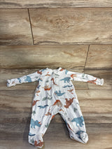 Carter's Sleeper White sz 3m