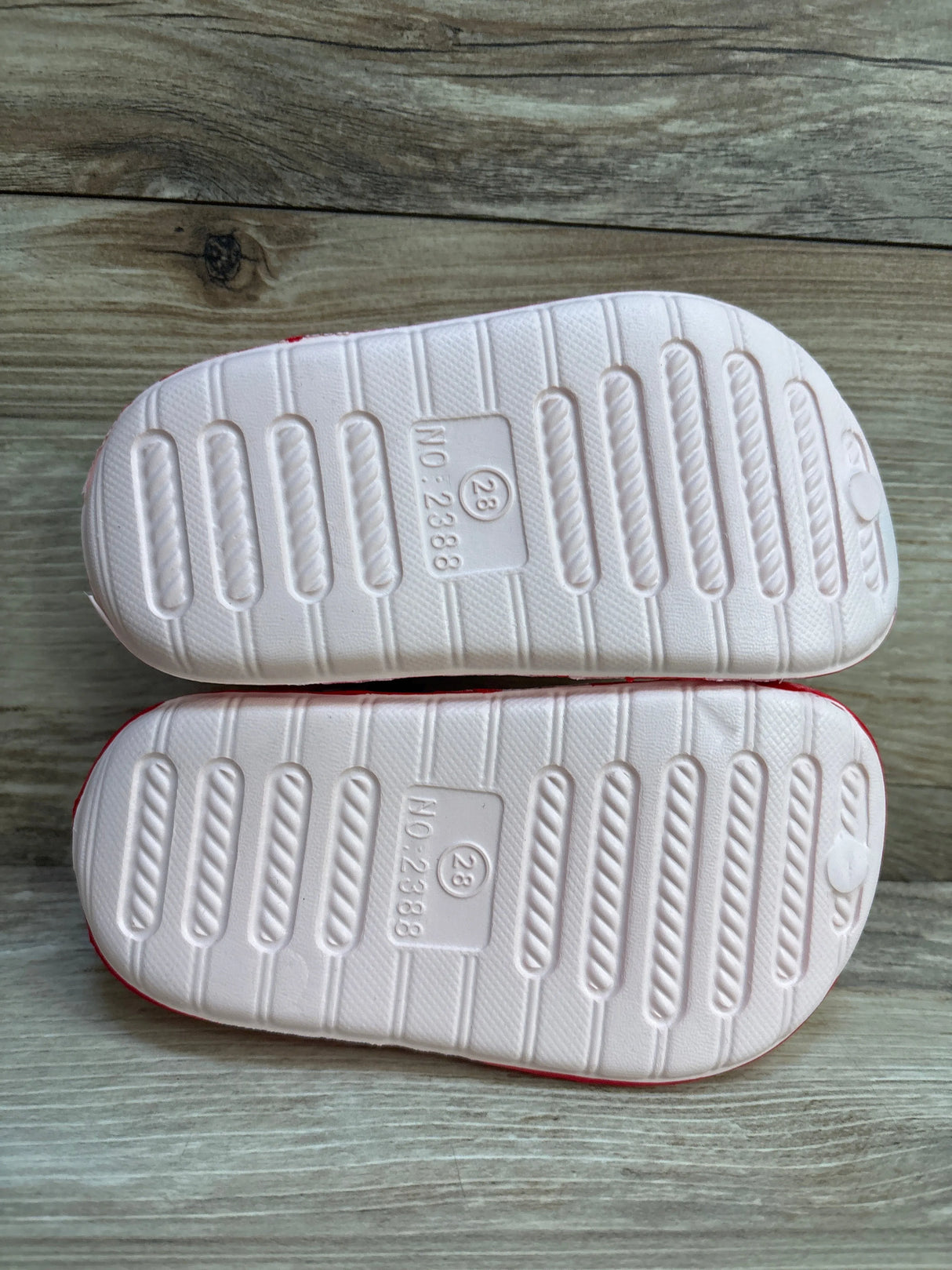 JUXI Garden Clog Cartoon Slides Pink sz 9c - Me n Mommy To Be