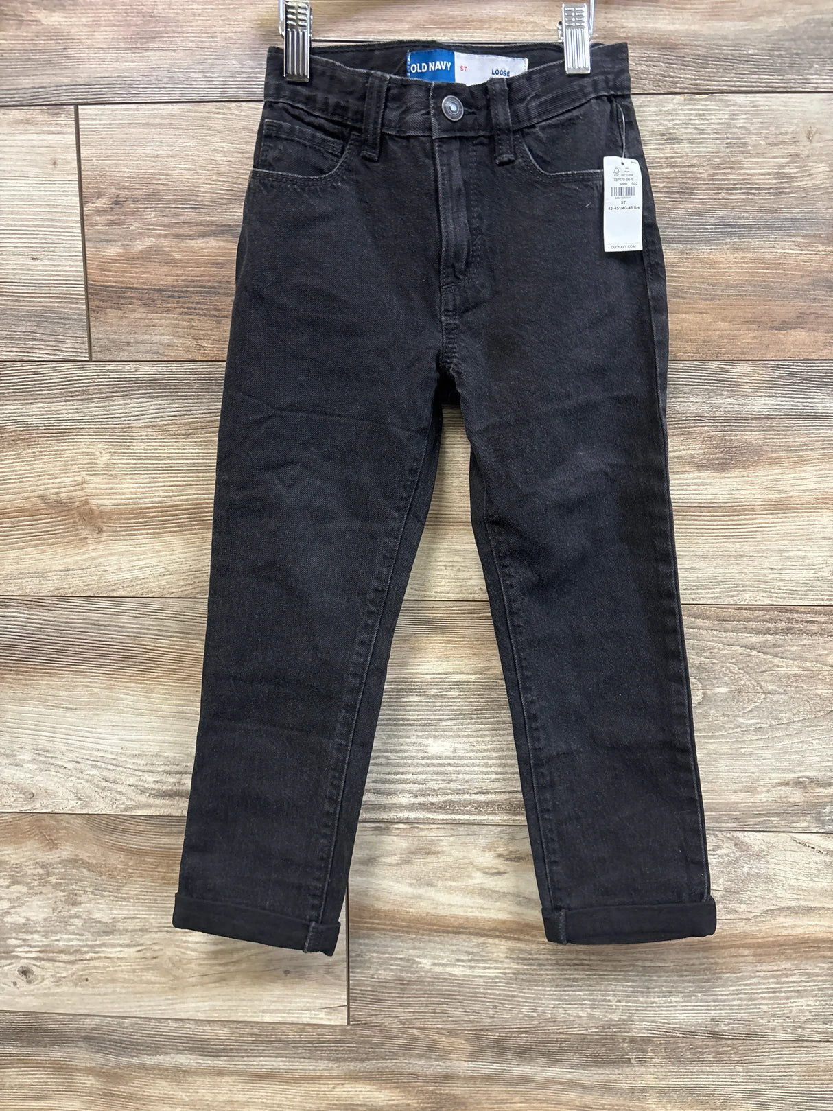 NEW Old Navy Loose Jeans Black sz 5T