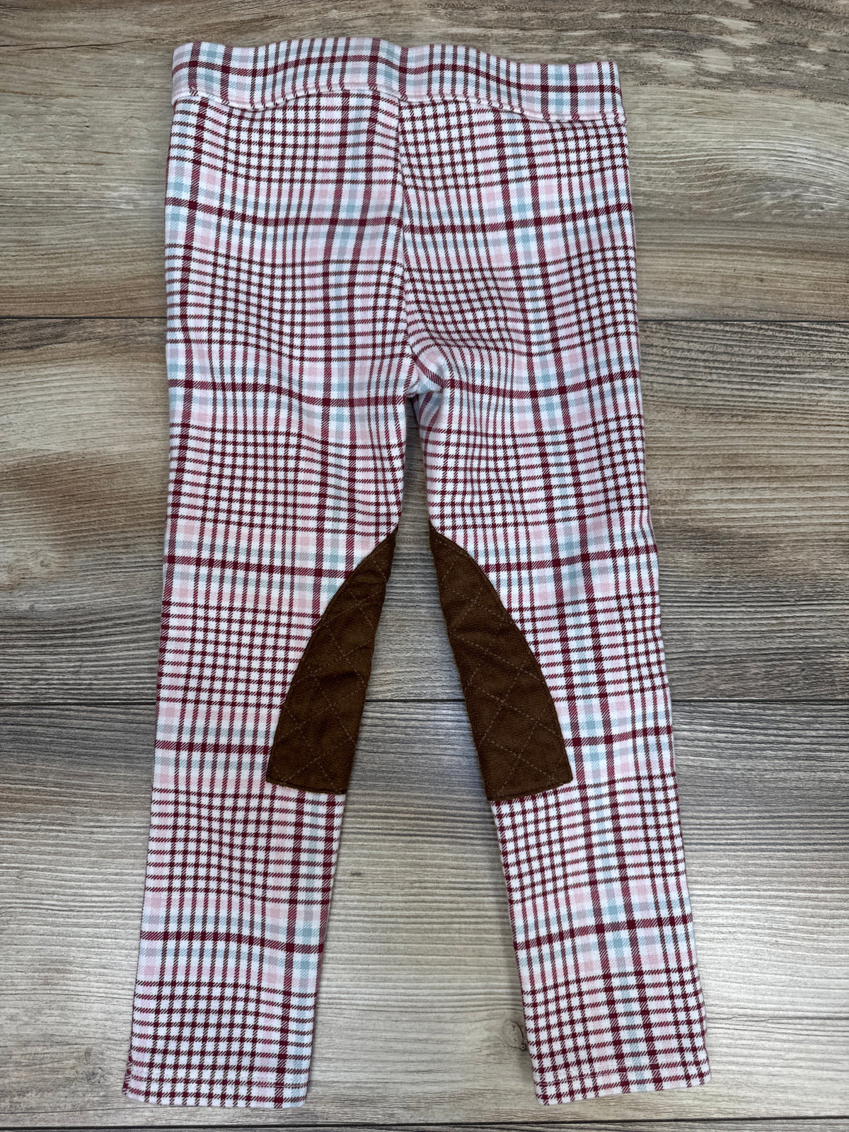Janie & Jack Plaid Riding Pants Pink sz 3T