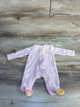 Just One You Thermal Sun & Rainbow Print Sleeper Pink sz Newborn