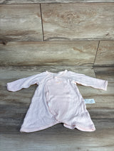 Agabang Pointelle Knit Kimono Romper Pink sz 0-3m