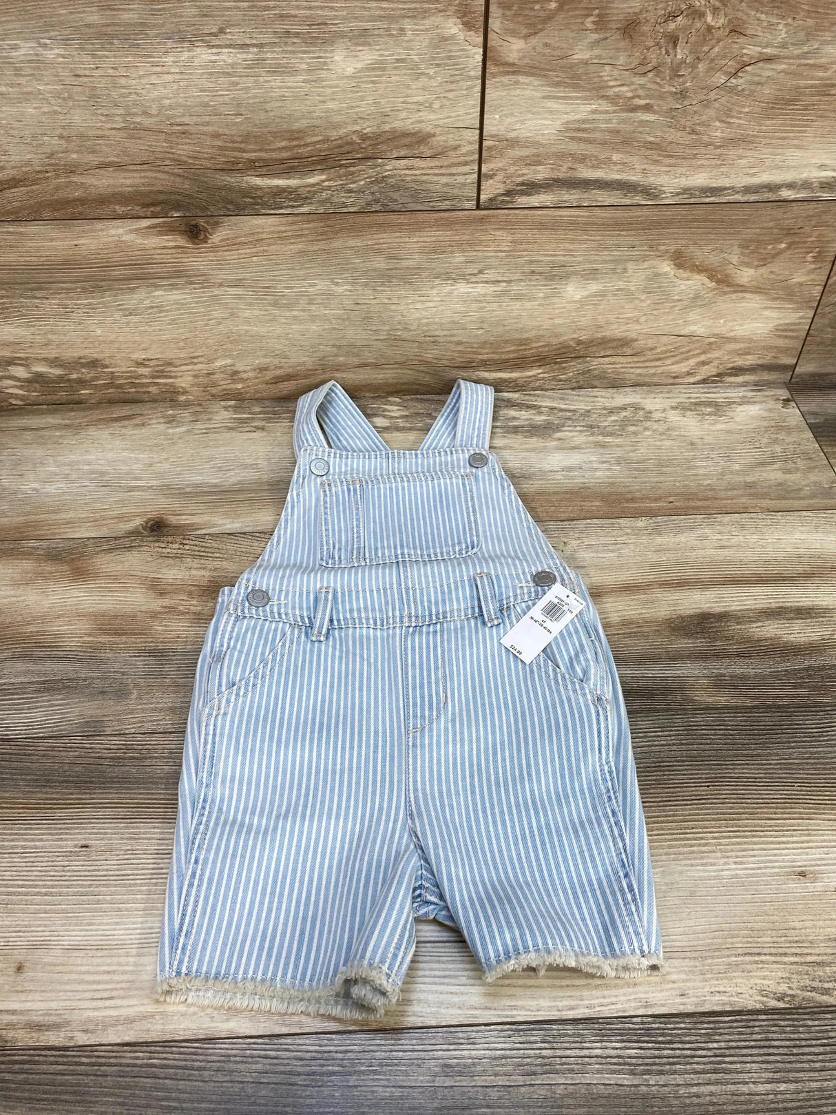 NEW Old Navy Striped Shortalls Blue sz 4T