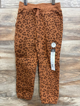 NEW Okie Dokie Brown Leopard Print Jogger Pant sz 4T