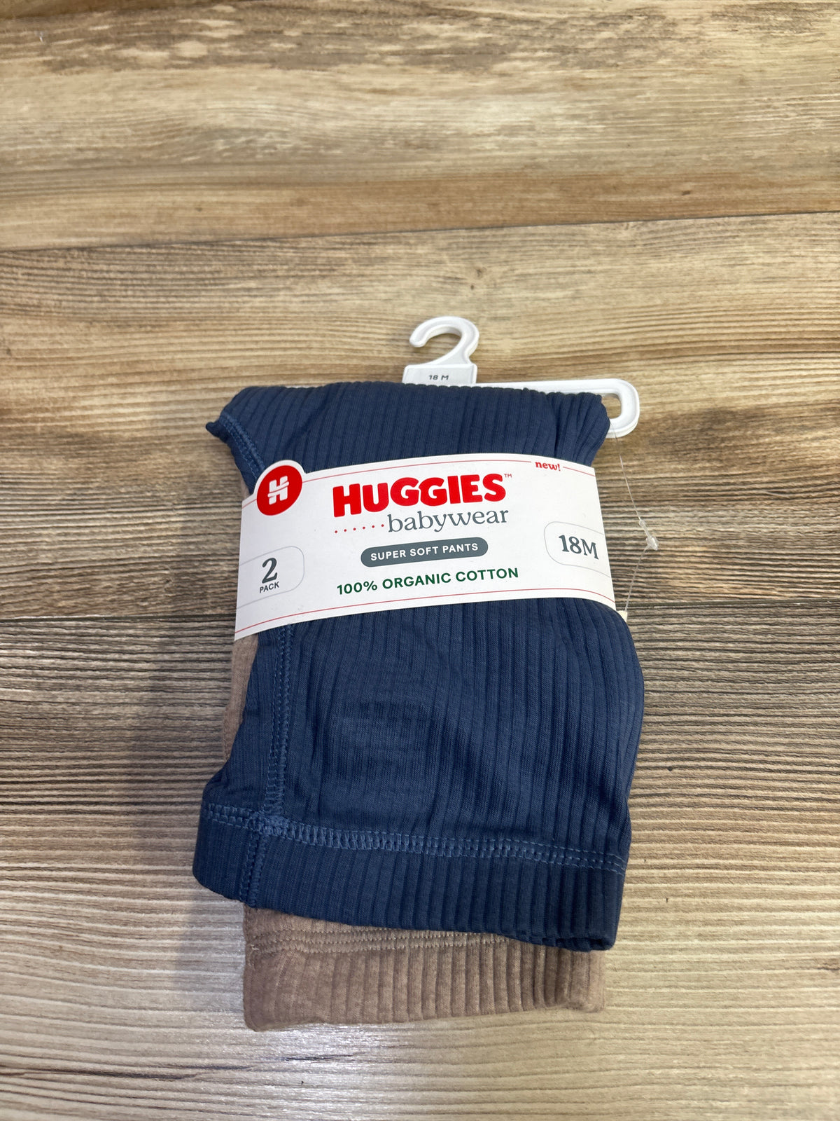 NEW Huggies 2pk Super Soft Pants Blue sz 18m