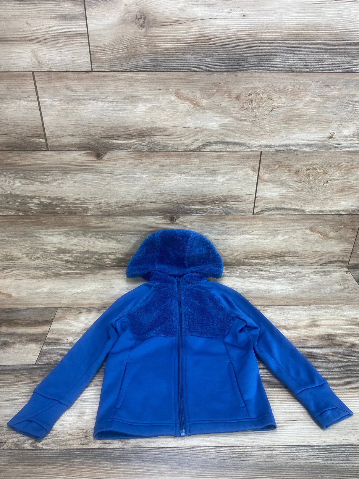 All In Motion Full Zip Hoodie Blue sz 4-5T